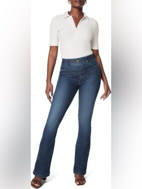 NWT SPANX Flare jeans in authentic blue size XL petite